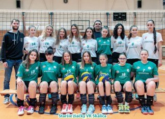 Staršie žiačky Staršie žiačky VK Skalica