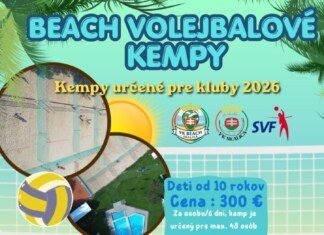 Beach volejbalové kempy pre kluby – Skalica 2026